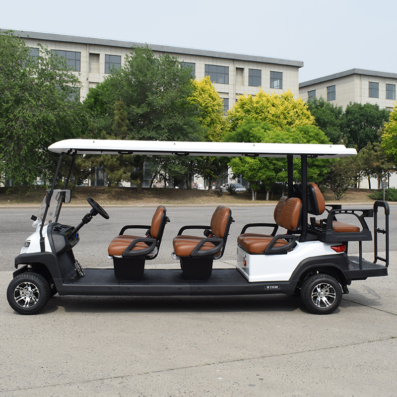 8 Seater Electric Golf Cart for Hotels and Airports