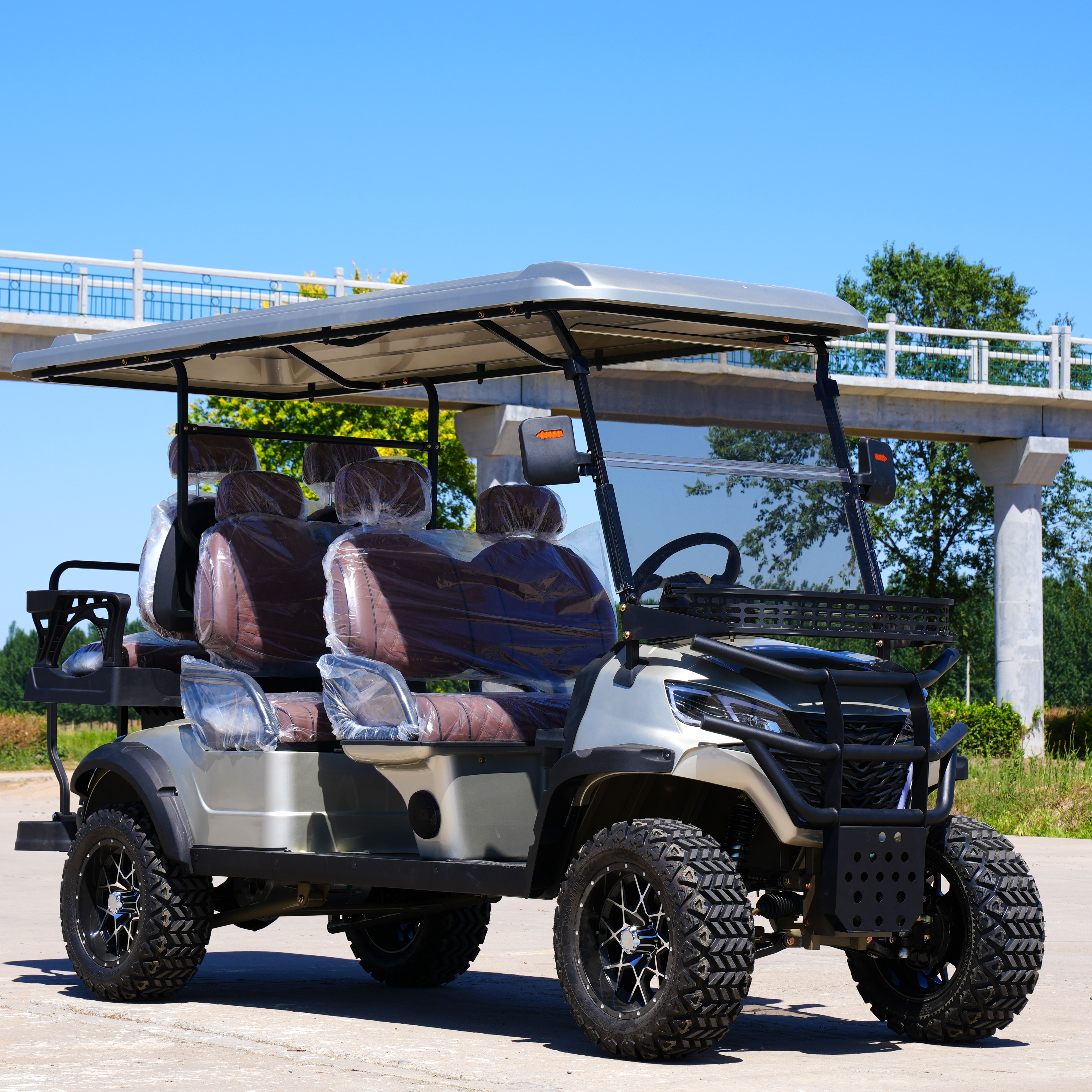 6 Seater Golf Cart 4+2 Model B
