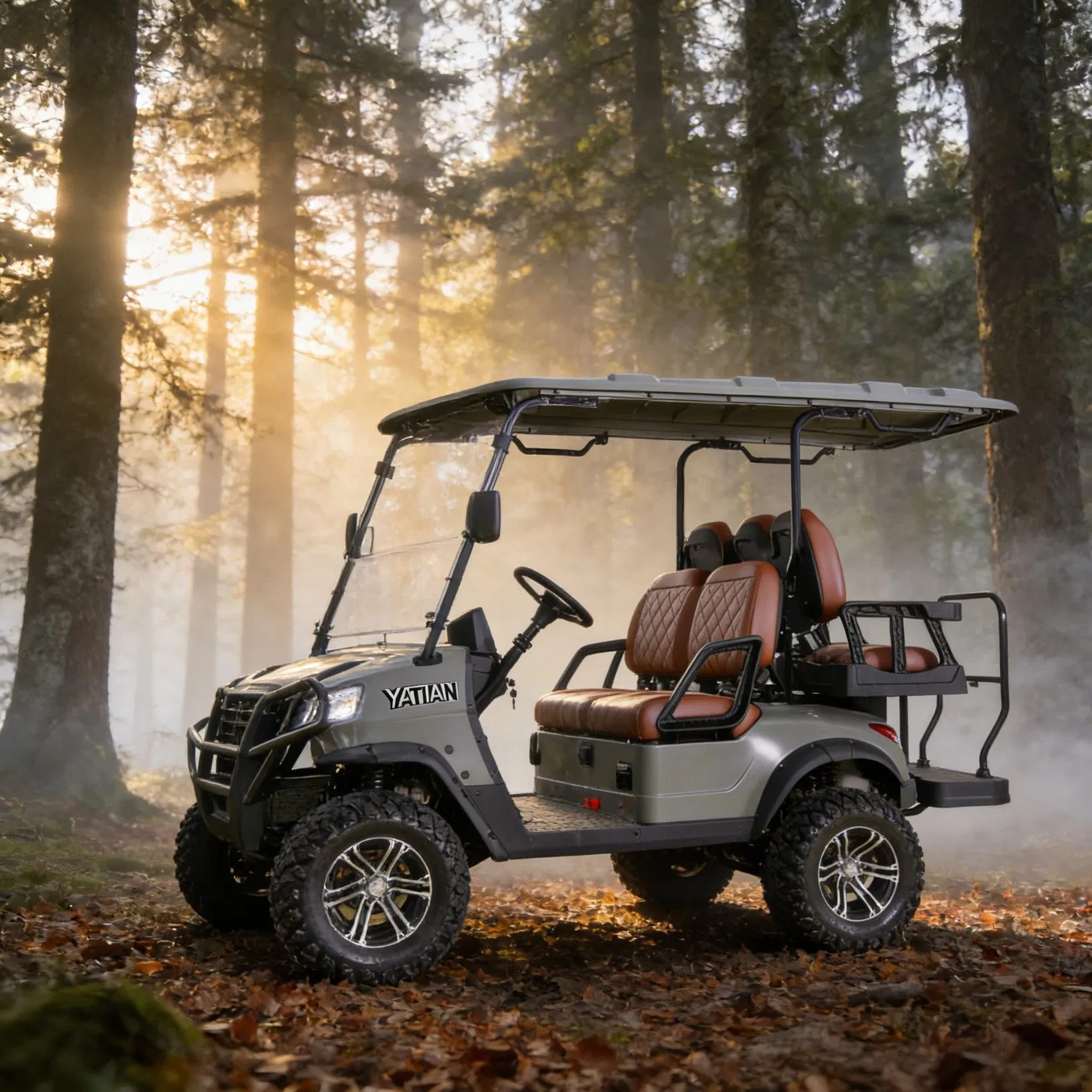 4-Seater 4WD off-Road Electric Golf Cart - Hunting, Tour &amp; Community Use