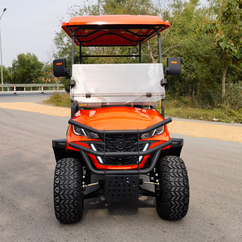 Electric Off-road Golf Cart with Cargo Box CE Certified Lead Acid Battery 30km/h Speed 90km Range