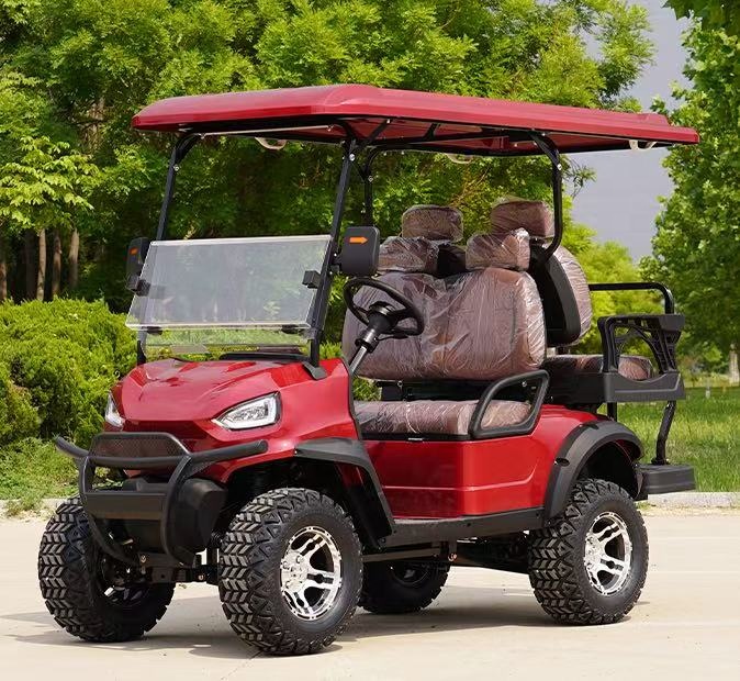 Customizable Electric Utility Vehicle Golf Cart 4000 W 72v Lithium Battery New Color Logo-available for Sale
