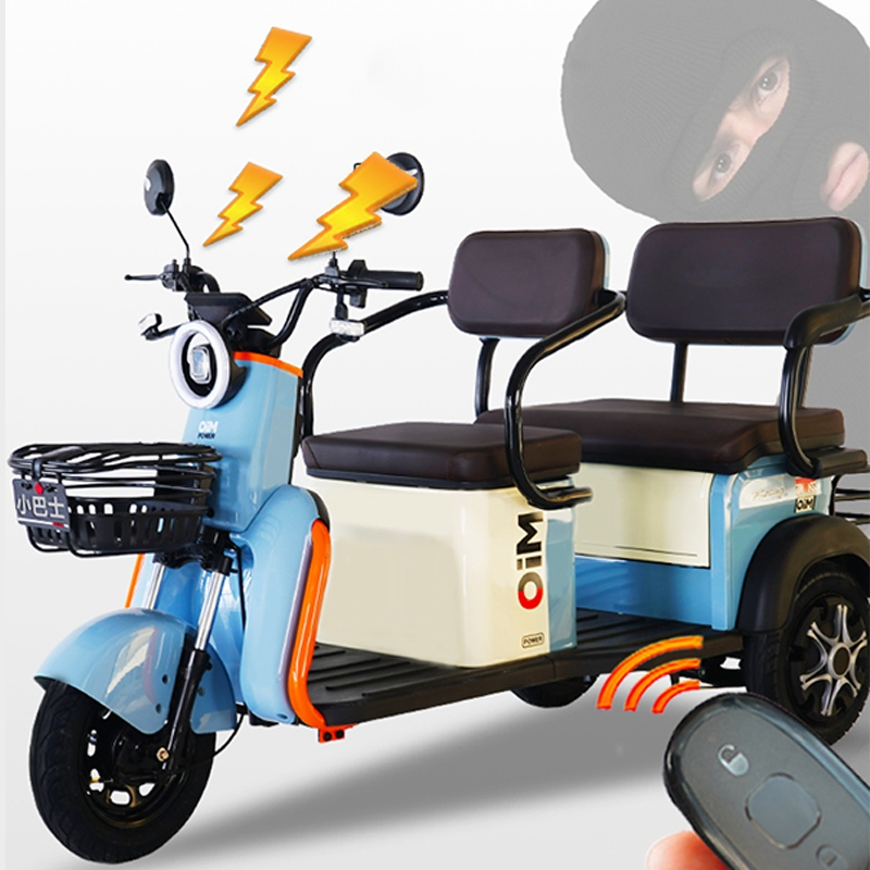 Built-in Audio System Quiet Operation Industrial Park Security Patrol Disability Assistance Mobility E Scooter Electric Golf Cart