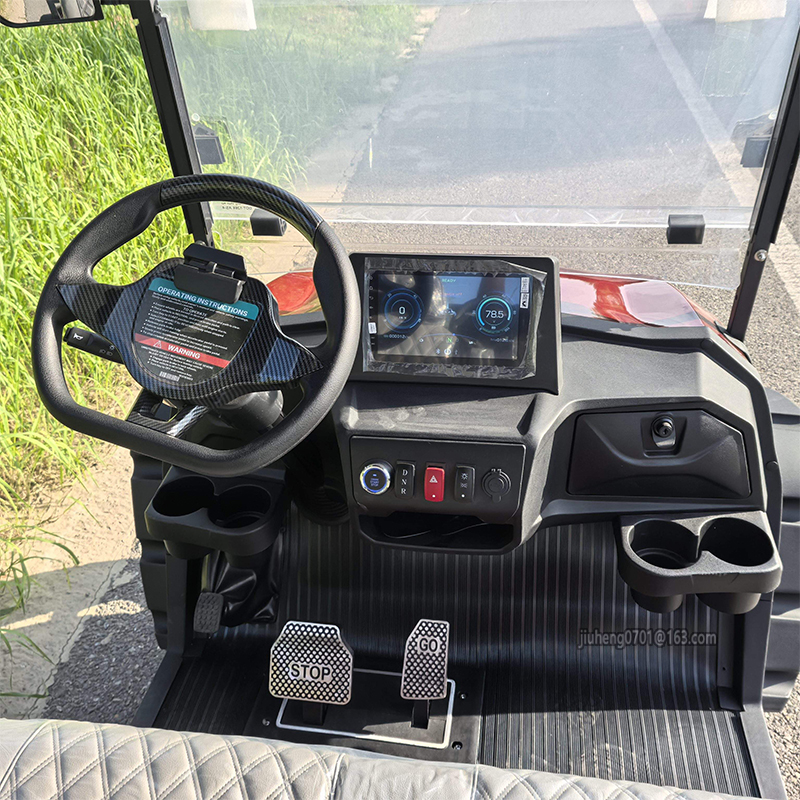 Best 6-Seater Off-Road Electric Golf Carts with 72V Lithium Battery Cheap Buggy Club Car Electric Cart with Competitive Price
