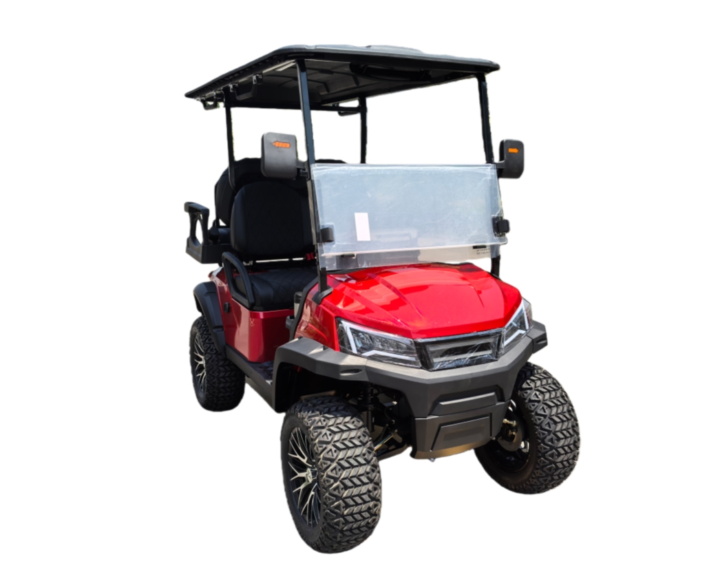Long Driving Range Aluminium Hub 4 Seater 48V Electric Golf Cart for Industrial Parks at Cheap Price