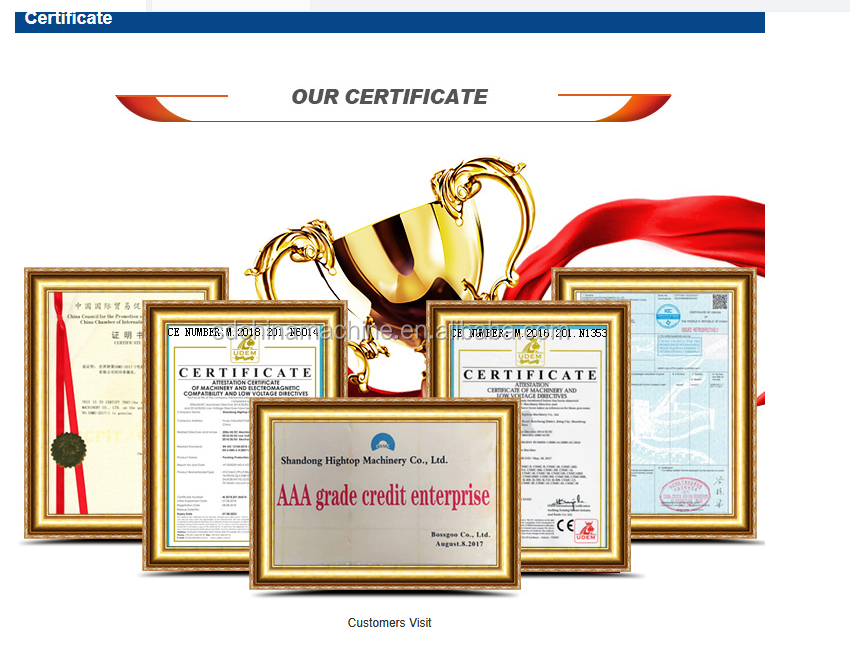Quality Standard Certificate