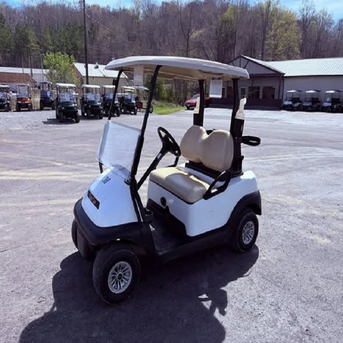 High Performance Off-road Electric Sightseeing 4 Seater Golf Cart with 72V Powerful Motor for Golf Courses Resort Transportation