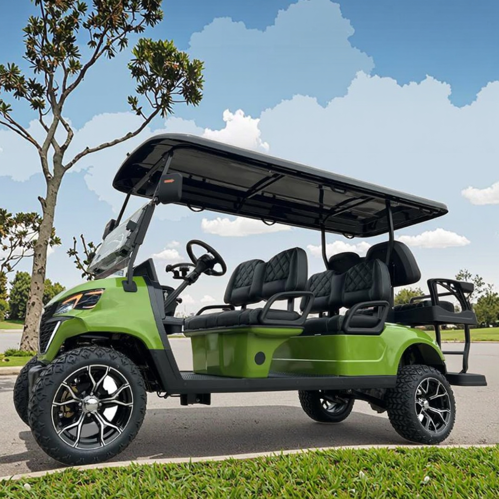 Mini Luxury Antique Electric Classic Golf Cart 4 Passenger 6 Seater 8 Seats New Steel CE Certified for Wedding Resort Hotel