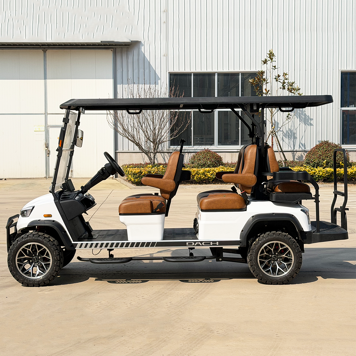 New Popularity Electric Golf Cart 6 Seater Golf Buggy DC-H-F4+2 Golf Car