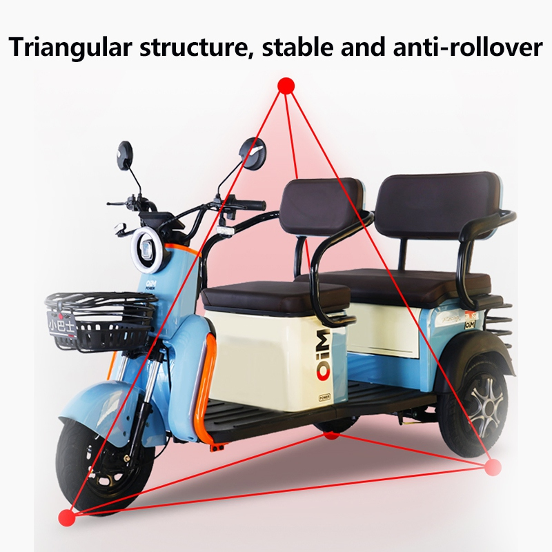 Built-in Audio System Quiet Operation Industrial Park Security Patrol Disability Assistance Mobility E Scooter Electric Golf Cart