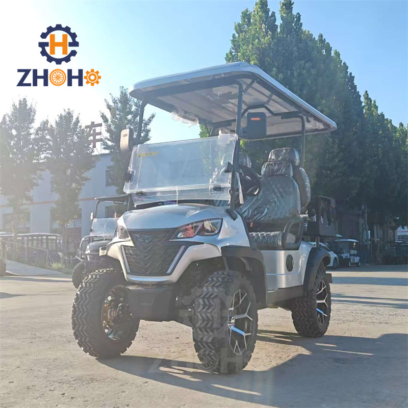5-6Seater Freight Golf Cart Customized Autonomous Driving Golf Buggy 72V Lithium Battery