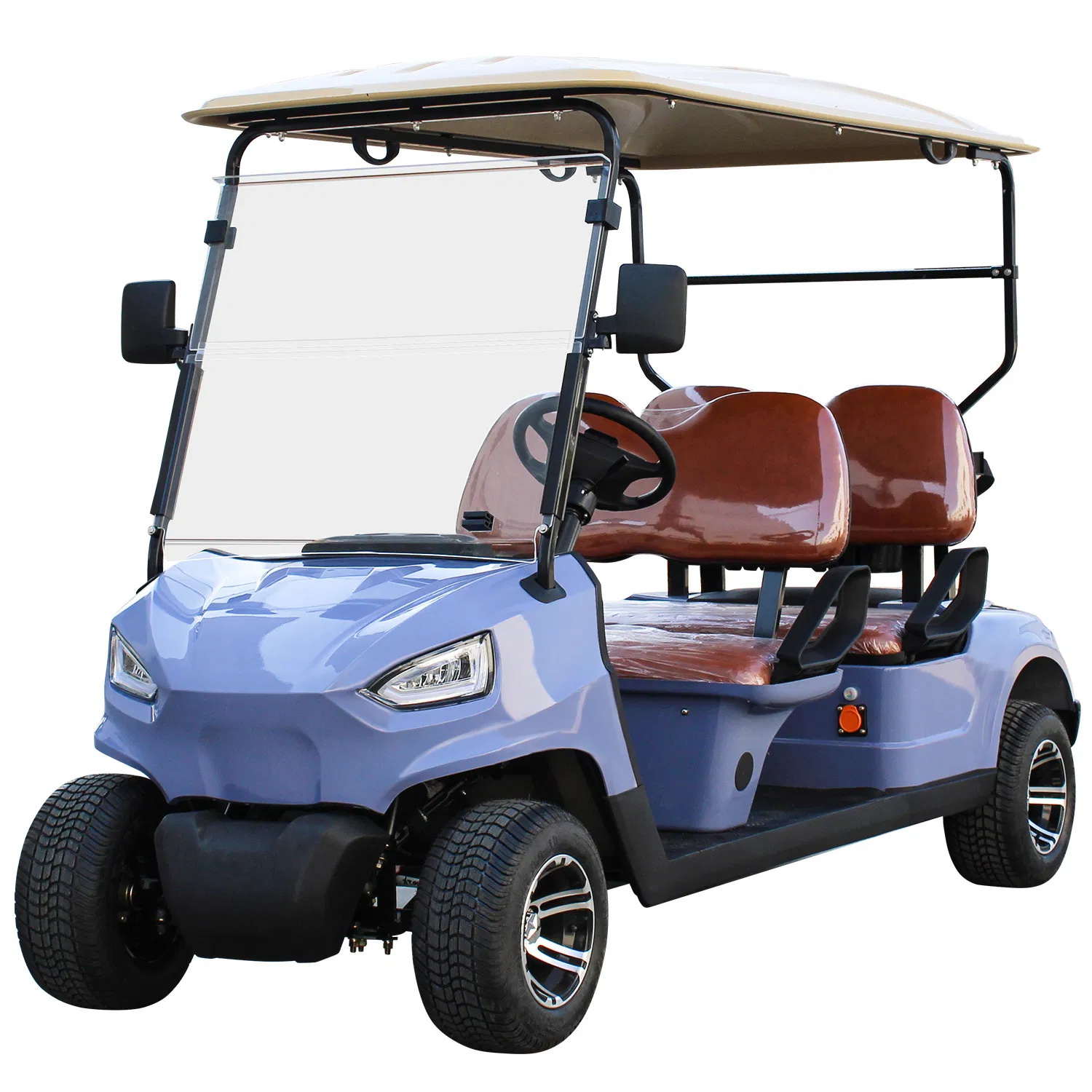 6 Seats Sightseeing Car Estate Viewing Security Patrol Car Electric Golf Cart