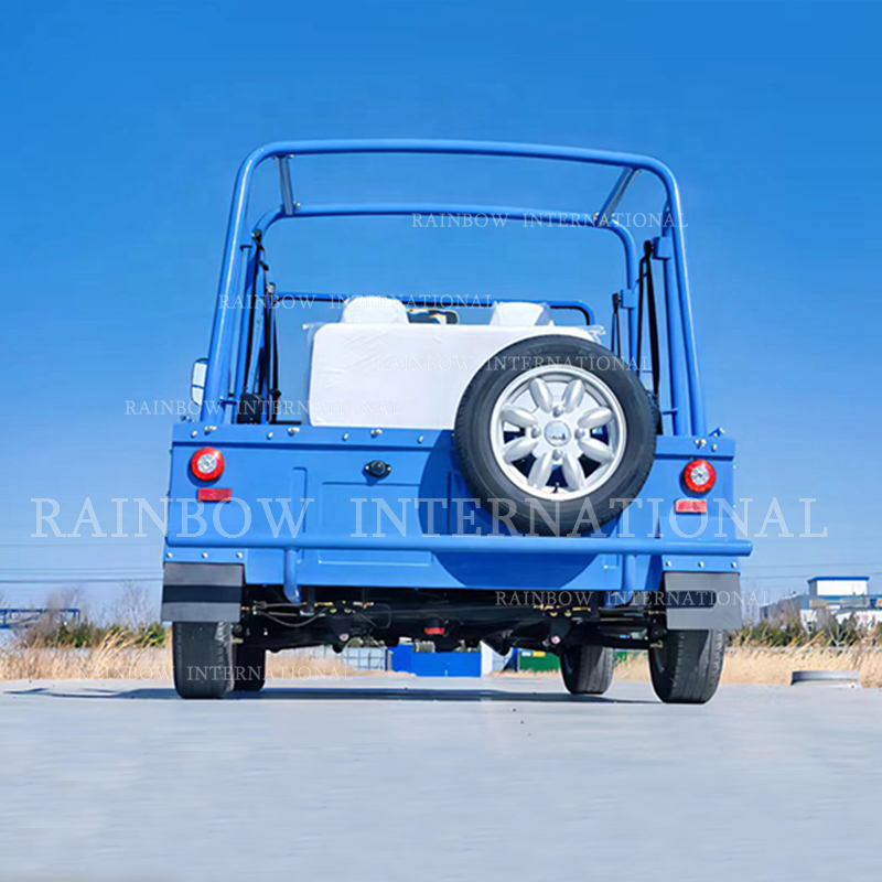 Customized 96V Lithium Battery Electric Moke Cars Good Looking on Road with EEC Aluminum Body Park Campus Golf Carts