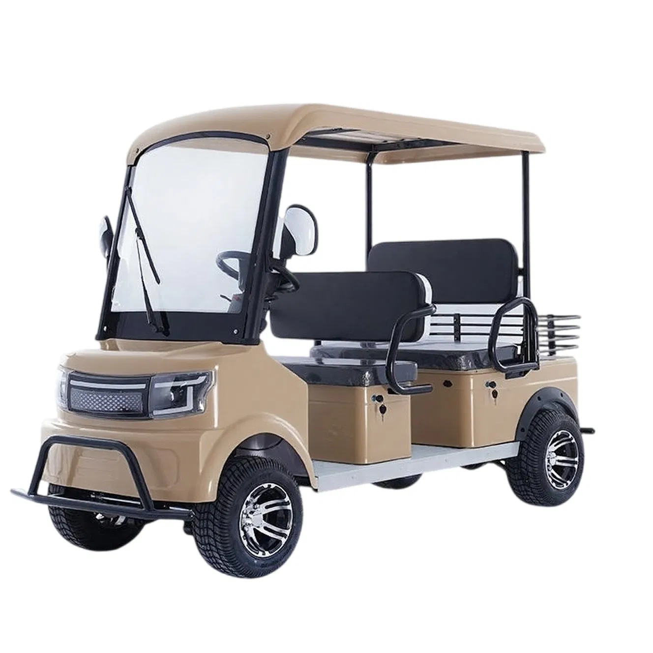 Anti-Slip Pedals Quiet Operation Exhibition Service Community Sightseeing Retro Electric Car Electric Golf Cart