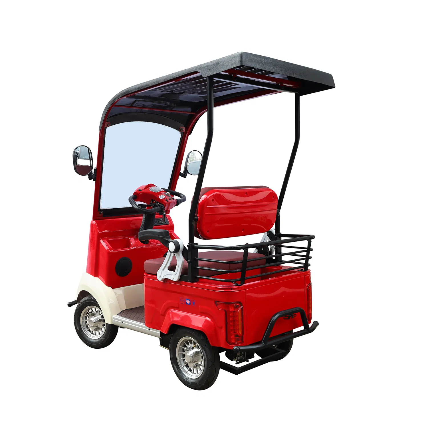 Reliable Safe Smooth Electric Golf Cart for Community Patrol Use