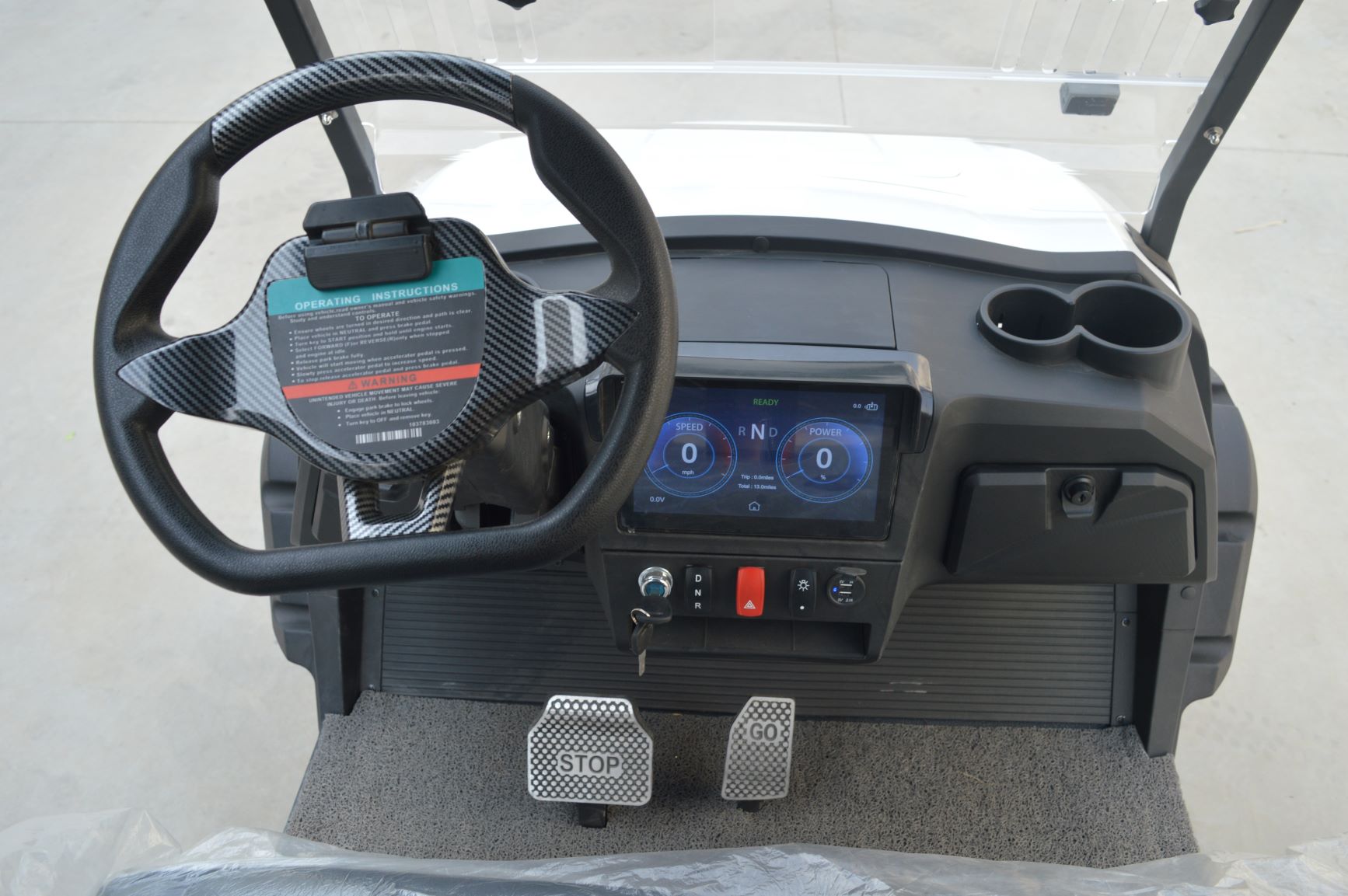 4x4 Drive Electric Golf Cart 4 Seater Off-Road 5KW Motor 60V Lithium Battery for Resort Villa Supports OEM/ODM