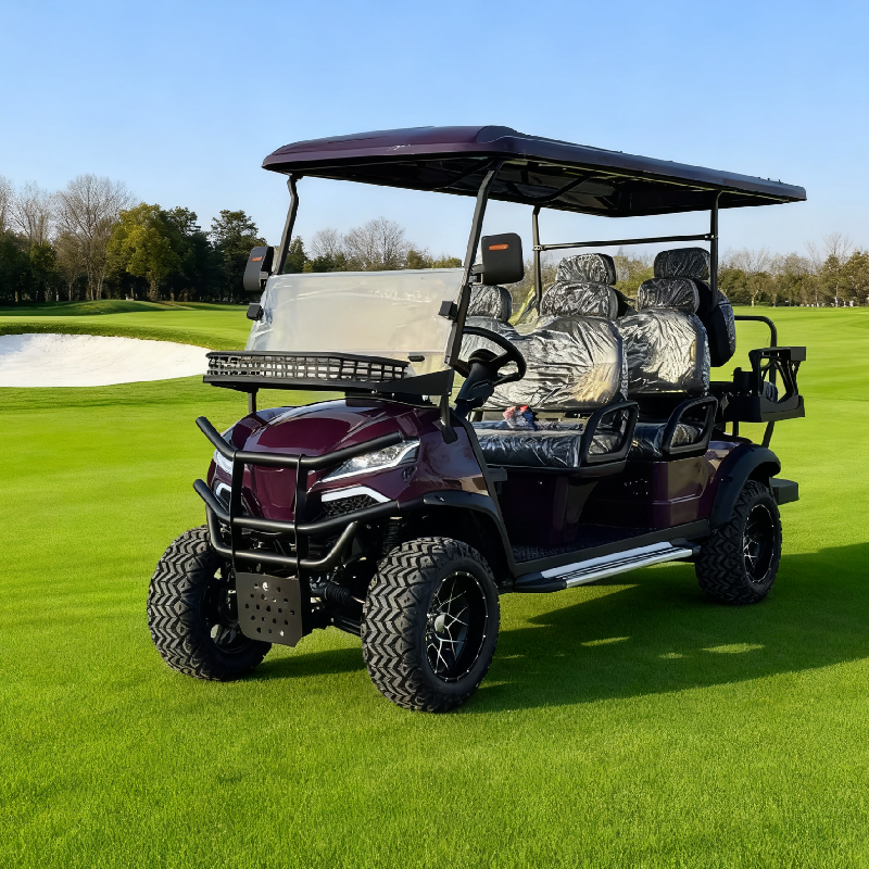 Golf Cart Car Custom Off-Road 5-6 Seater Electric Golf Cart with Lithium Battery Professionally Designed for Clubs