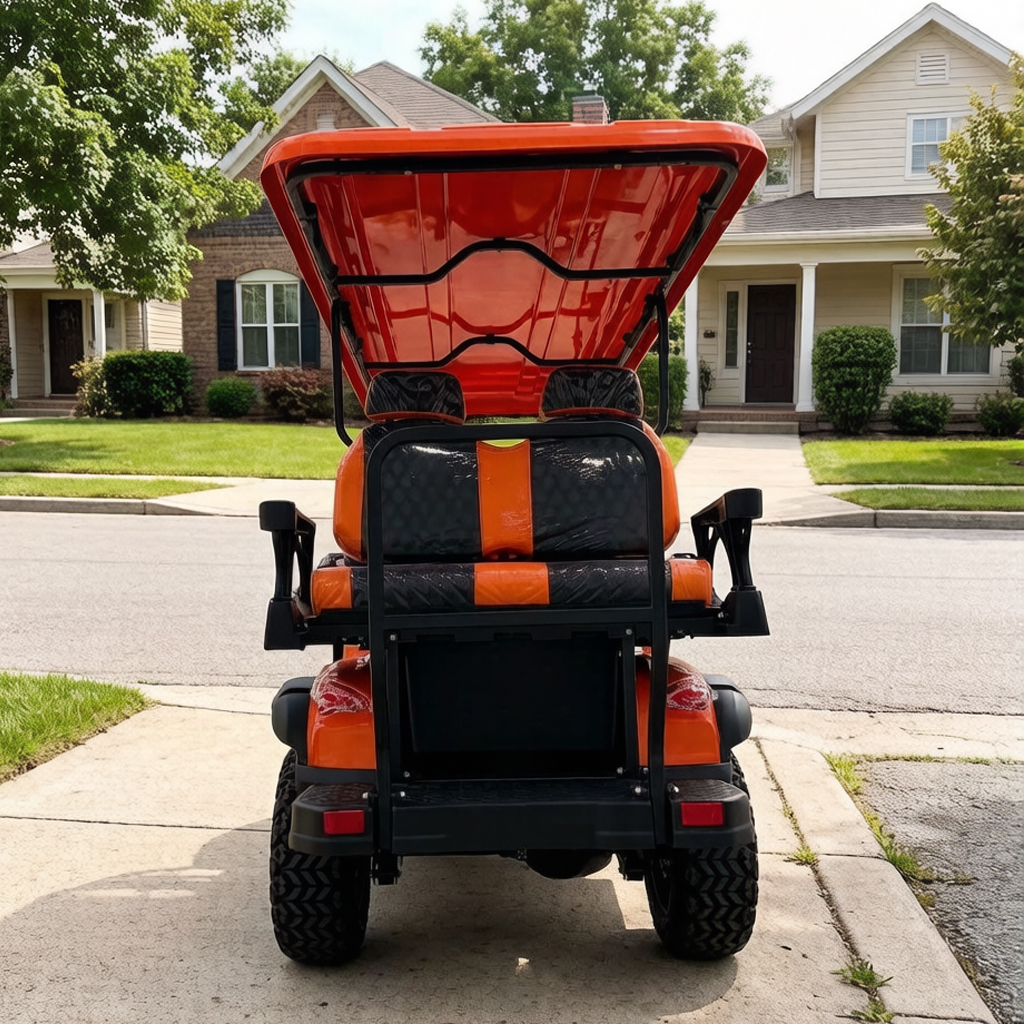 2026 6 Passenger Approved Golf Cart Cargo Low Prices 4+2 Seater Club Car Golf Cart Airport Electric Car