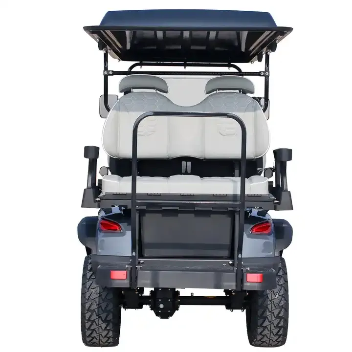 Provide Special Customization Lifted Golf Hunting Buggy Electric Car Cart 2+2 Seats Golf Cart