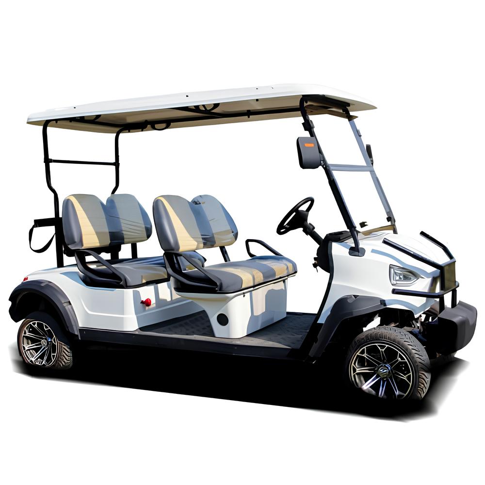 Chinese Electric Golf Carts Cheap Prices Vintage Buggy Car for Sale Club Street Legal Pakistan 5 with Solar Panel Golf Cart