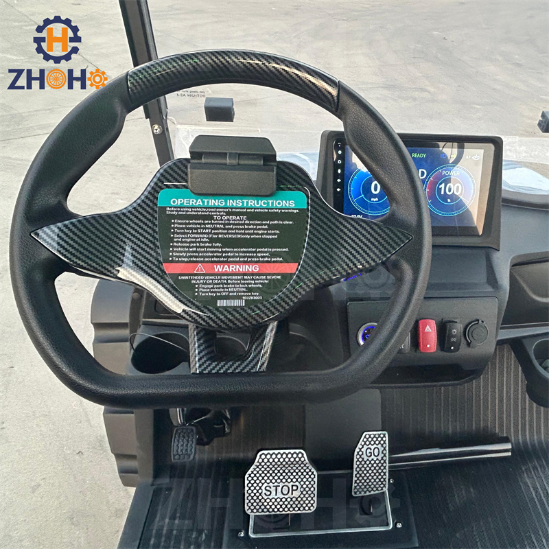 Competitive Price 4 Seater Electric off Road Golf Cart 48V Battery 2 4 6 8 Passenger Golf Cart