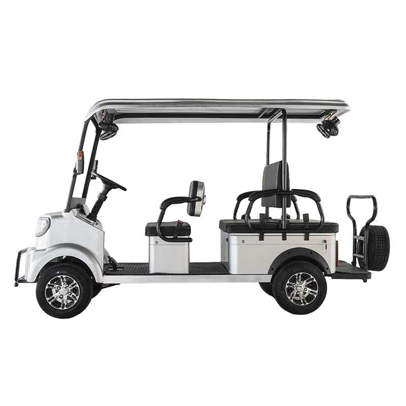 Anti-Slip Pedals Quiet Operation Exhibition Service Community Sightseeing Retro Electric Car Electric Golf Cart