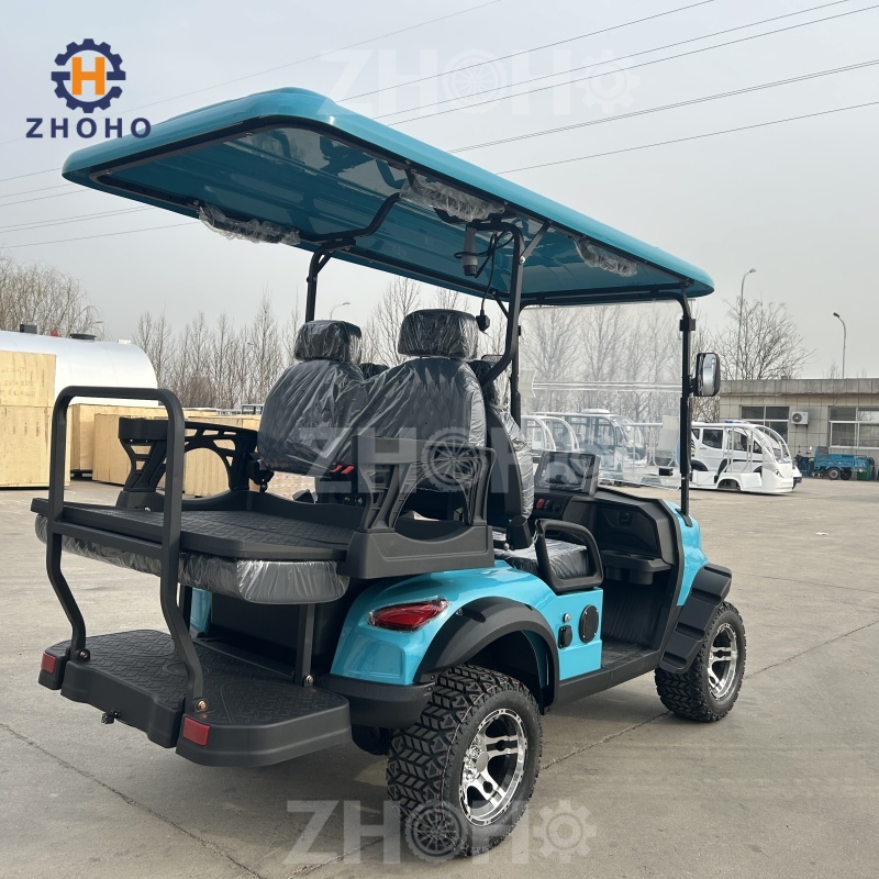 Most Popular Gasoline Dune Buggy Golf Cart Off-road Vehicle 4 Seater CE Certified 30-50Km/h Hotel Beach Use