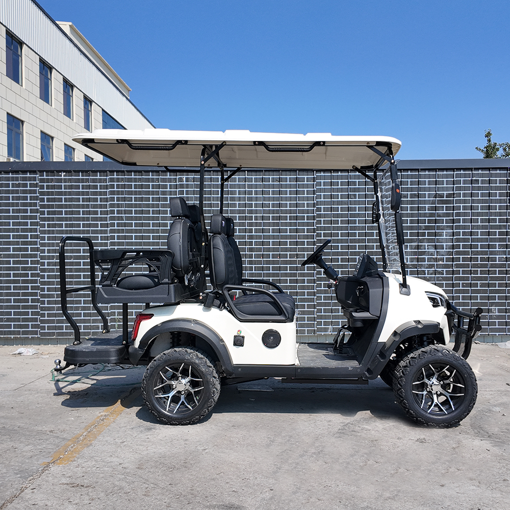 Multifunctional Golf Cart Ideal for Property Patrol and Campus Trave