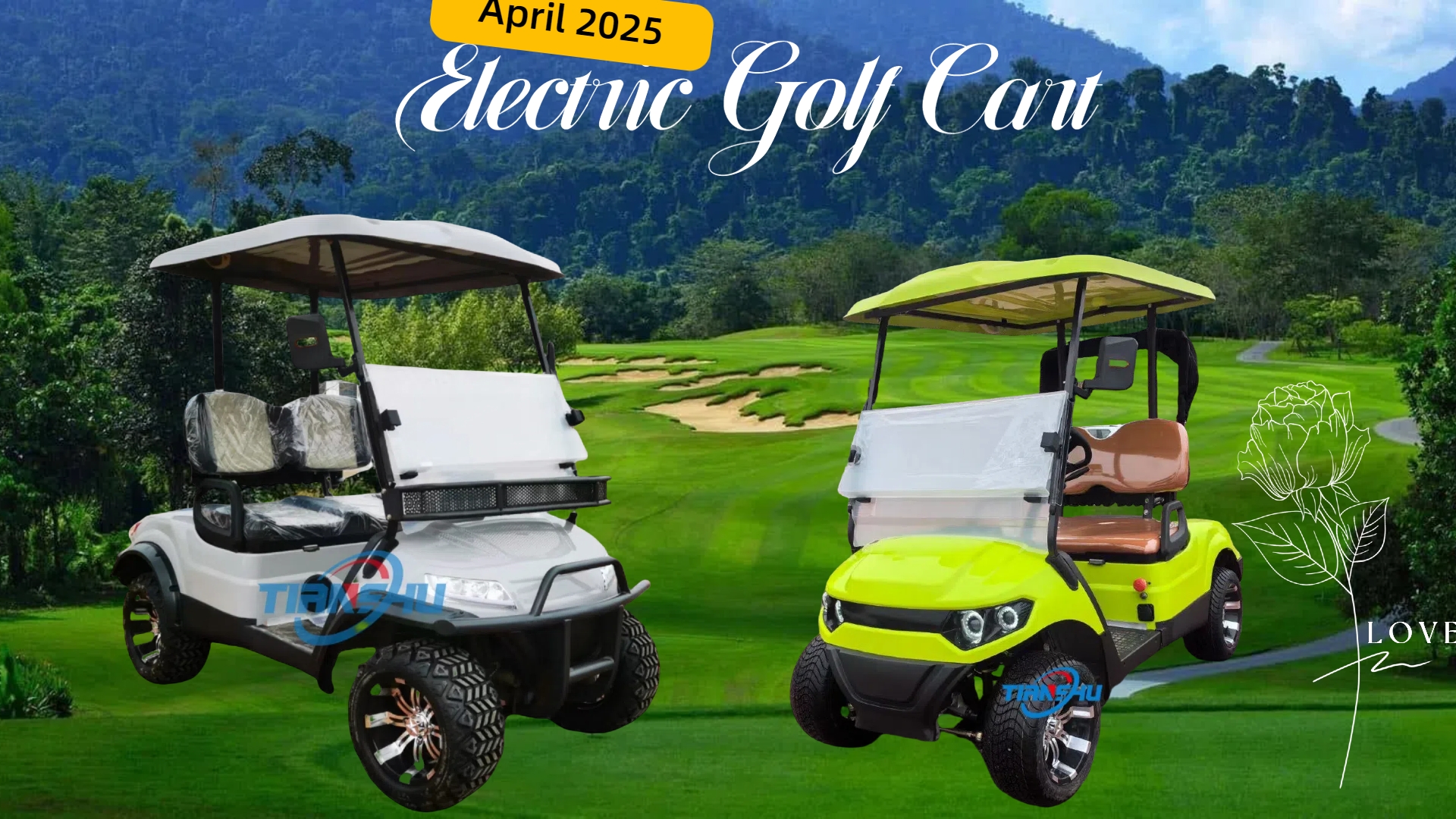 Autonomous Sightseeing Golf Cart
