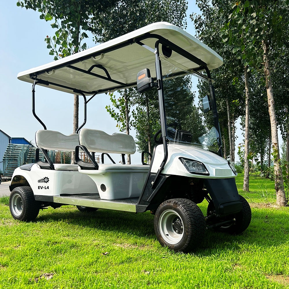 Four Wheel Drive Autonomous Driving Golf Cart Hunting Electric Bike with Powerful 5KW AC Motor Controller Electric Golf Cart