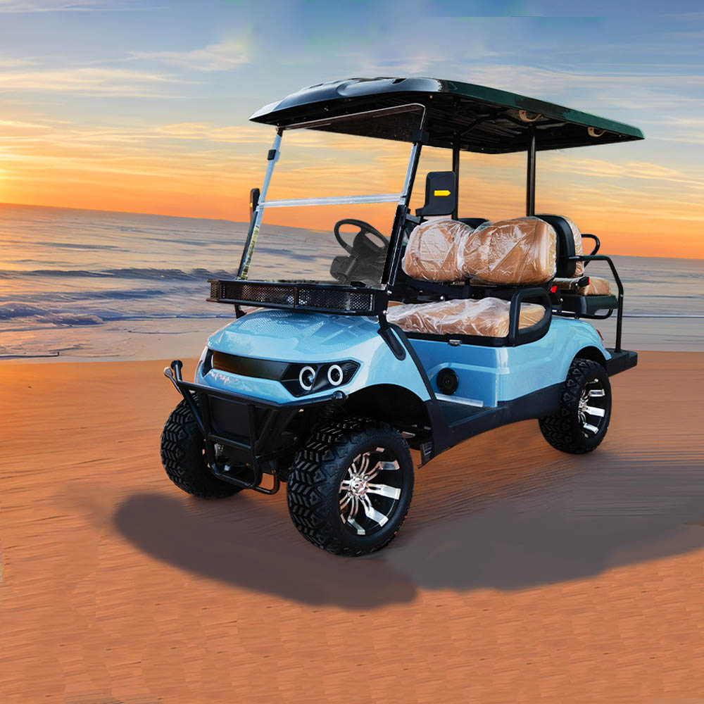 Golf Cart Source Factory Scenic Park Campus Airport Patrol Tour Off-road Electric Golf Sightseeing Car 2 Seats