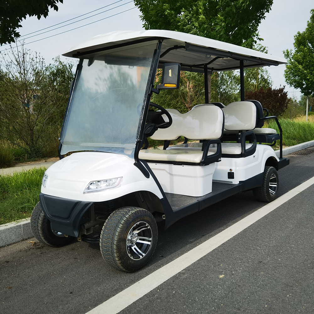 Factory Direct Sales Discount for 6-seater Electric Golf Cart Customized 48V/60V/72V Battery with CE DOT Certification