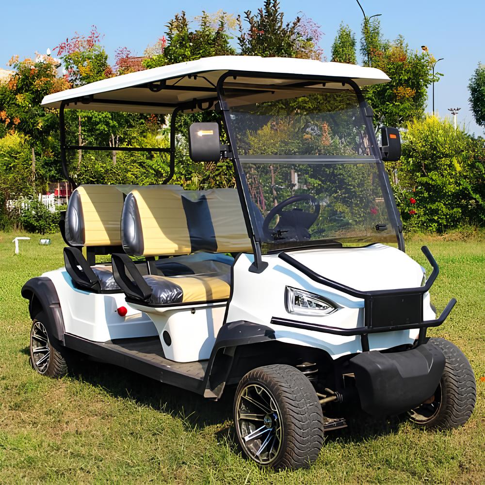 Chinese Electric Golf Carts Cheap Prices Vintage Buggy Car for Sale Club Street Legal Pakistan 5 with Solar Panel Golf Cart