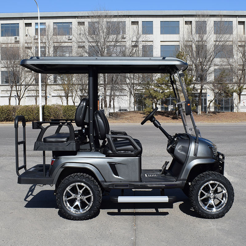 Factory Direct New Energy Four-Wheel Electric Golf Carts Mini Sightseeing Vehicles 48V/72V 30-50Km 60-80km Range 3-4 Seats