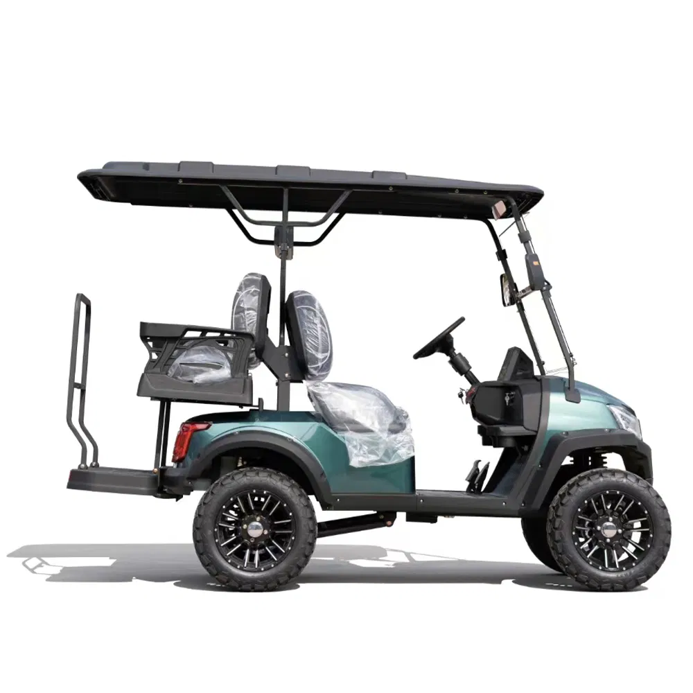 Low Speed Electric Patrol Golf Cart for Community Security Work Sightseeing Car