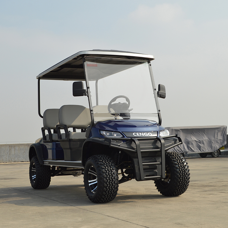 Long-Range Industrial Golf Cart for Ports Electric Car with Sturdy and Durable Construction