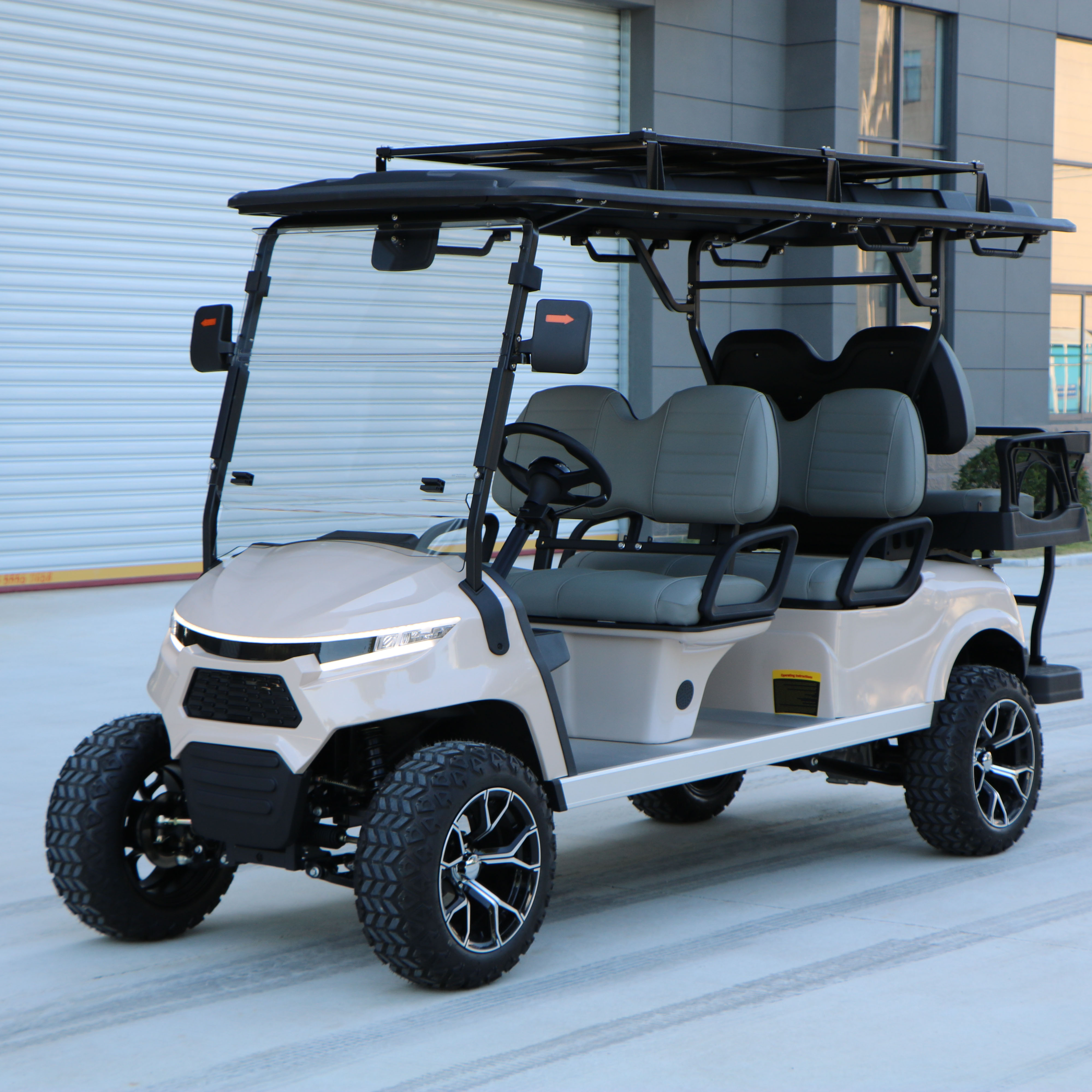 Factory Price Electric Golf Push Cart Hunting Club Lifted Off Car Solar Energy Golf Cart