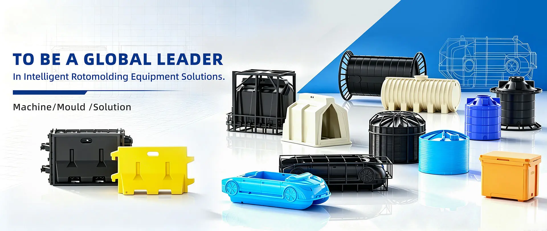 StarWayRoto Rotomolding Mould — Precision Engineering