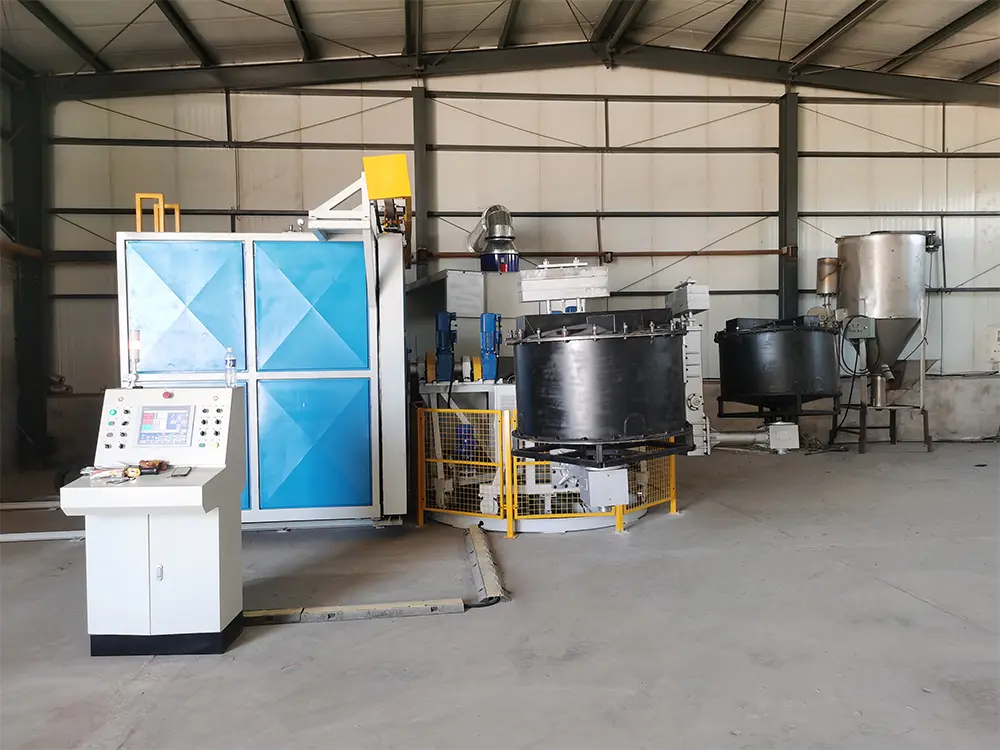 Carousel rotomolding machine 4