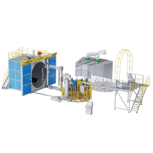 High-Quality China Carousel Rotomolding Machine Suppliers - Efficient Factory Production with Independent Stations Manufacturers, Service
