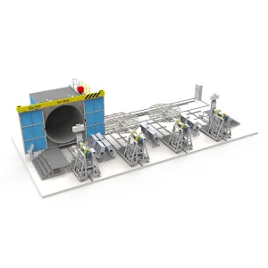 Custom China Lined Shuttle Machine: Efficient Factory Solution with 30% Less Floor Space from Top Suppliers Manufacturer, Exporters