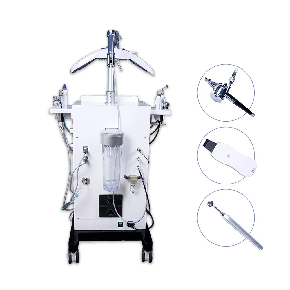 Beauty Salon Facial Equipment 8 in 1 Skin Care Oxygen Therapy Machine