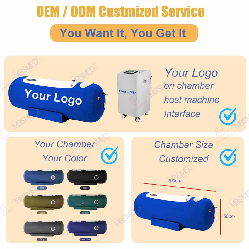 Portable Hbot Oxygen Therapy Hyperbaric Chamber Equipment