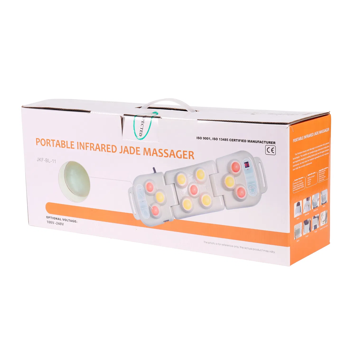 Heating Jade Portable Physiotherapy Device with 11 Balls