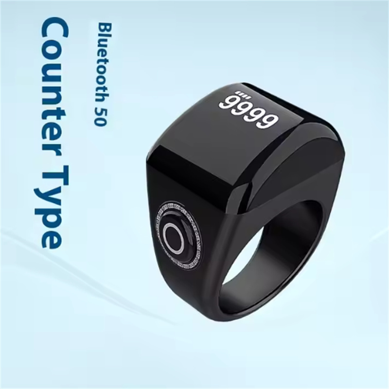 Zikr Ring Smart Bluetooth Watch with Health Monitoring Features