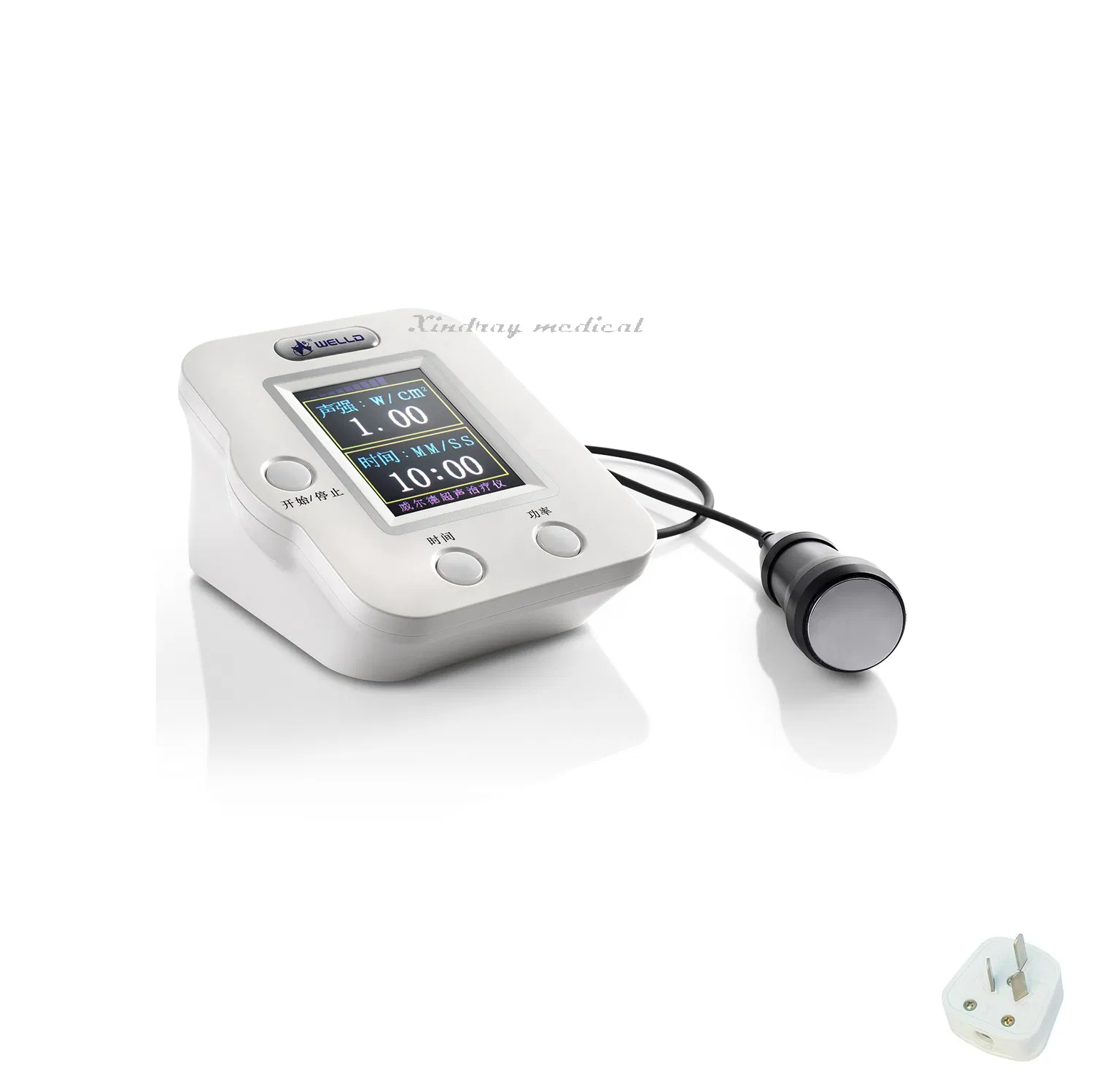 Xrut100 Portable Full Digital Ultrasonic Therapy Machine