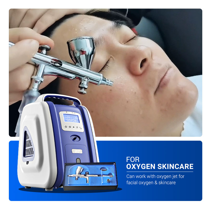 Aerti Handheld Oxygen Concentrator Electric Oxygen Equipment 3L for Hypoxia Therapy