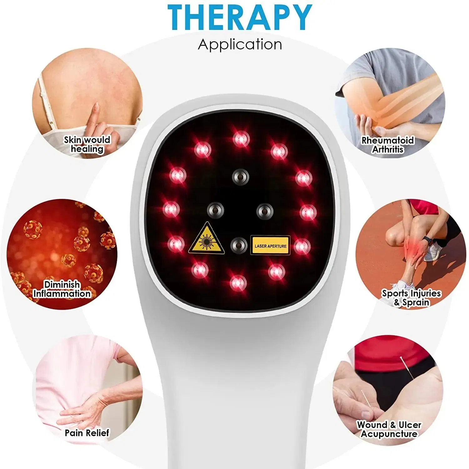 Factory Supply Low Level Cold Laser Pain Therapy Machine Cold Laser Relief Device