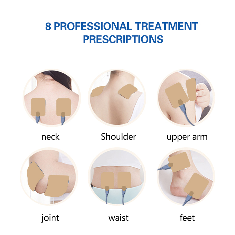 Touch Screen Nerve and Muscle Electrical Stimulation Device Electrotherapy Machine