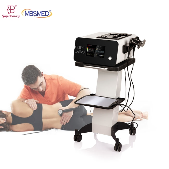 Portable 448kHz Tecar Therapy Machine Cet Ret Physiotherapy Device for Home Use Pain Relief Body Rehabilitation
