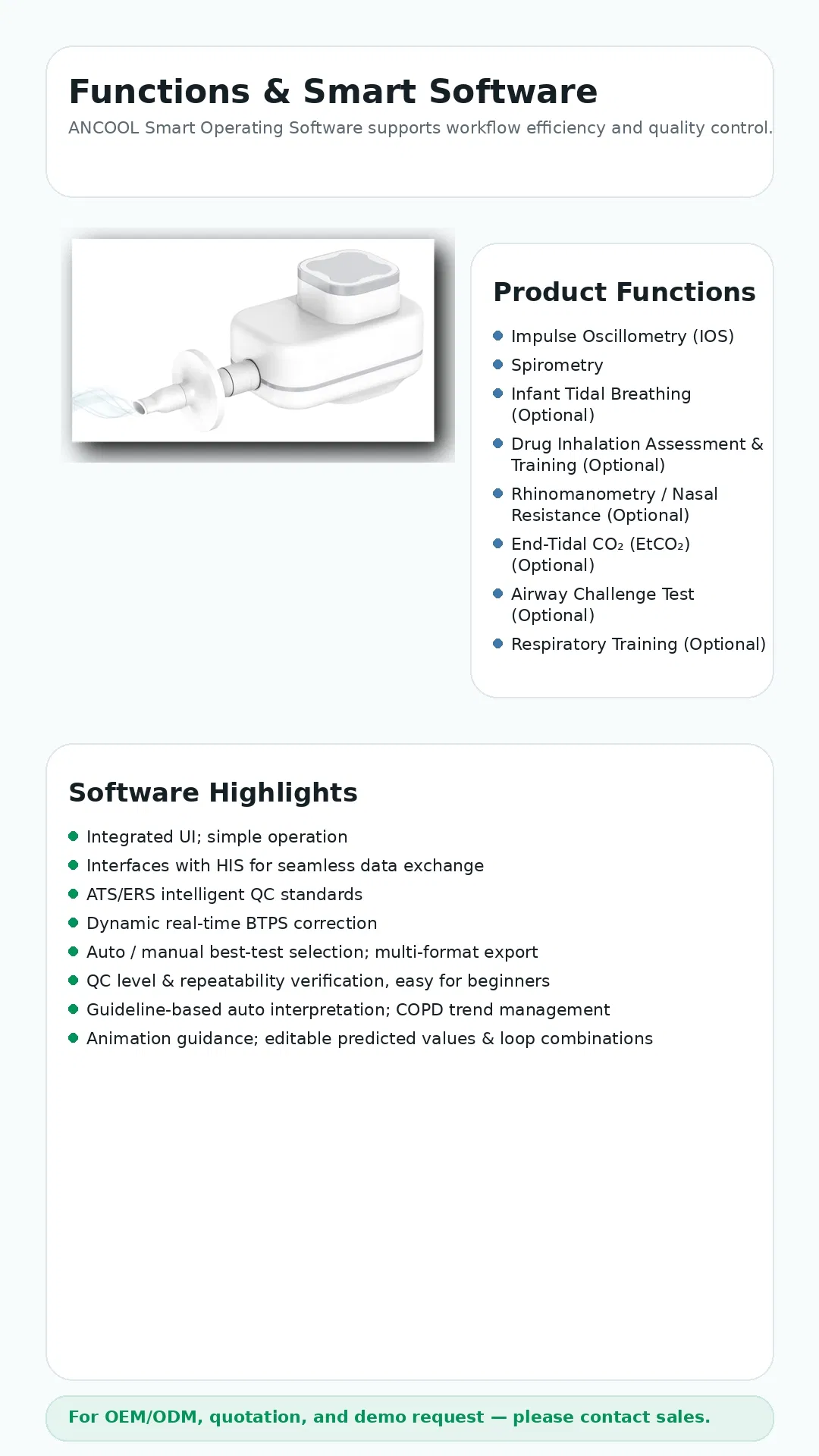 Testing System Detail